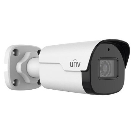 Uniview 8MP WDR IR Mini Bullet Network Camera 2.8mm Fixed Len, IR 30m, PoE, H.265 IPC2128SB-ADF28KM-I0